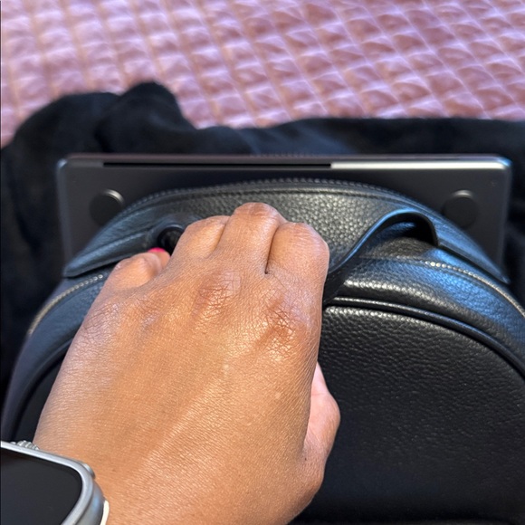 Cole Haan Black Grand Series Black Backpack - Picture 15 of 15